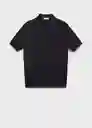 Camiseta Polo Flew Navy Talla L Hombre Mango