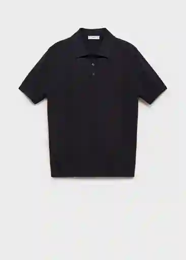 Camiseta Polo Flew Navy Talla L Hombre Mango