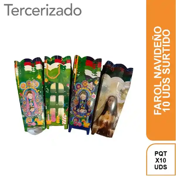 Farol Navideño Surtido