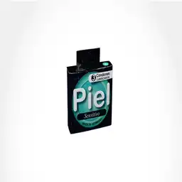 Piel Condones Lubricados Sensitivo