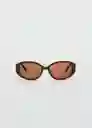 Gafas de Sol Elba Chocolate Talla 99 Mujer Mango