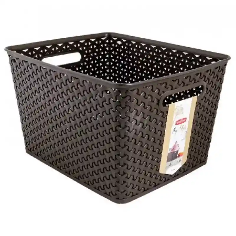 Curver Canasta 196897 Rattan Café 35 x 22 x 29 cm