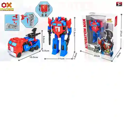 Figura de Acción Ox Machine Transformable