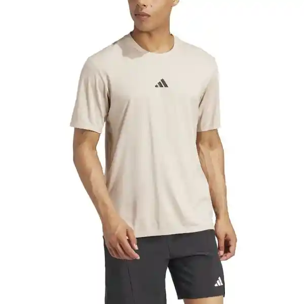 Adidas Camiseta Power Tee Para Hombre Beige Talla S