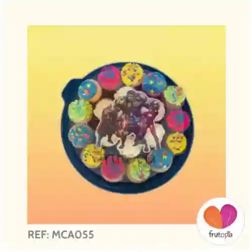 Minicupcakes X20 Ref Ma05 Avengers