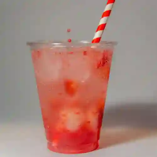 Soda de Fresas y Lychee
