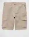Bermuda Hombre Beige Talla: 34 7819256 American Eagle