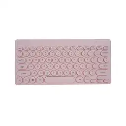 Teclado Mini Inalámbrico 2 Mod Sw Mc2000 Rosa Miniso