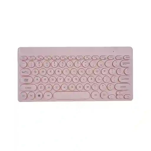 Teclado Mini Inalámbrico 2 Mod Sw Mc2000 Rosa Miniso