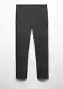 Pantalón Milan Verde Talla 36 Hombre Mango