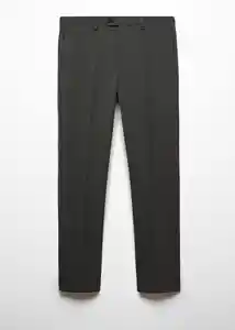 Pantalón Milan Verde Talla 36 Hombre Mango