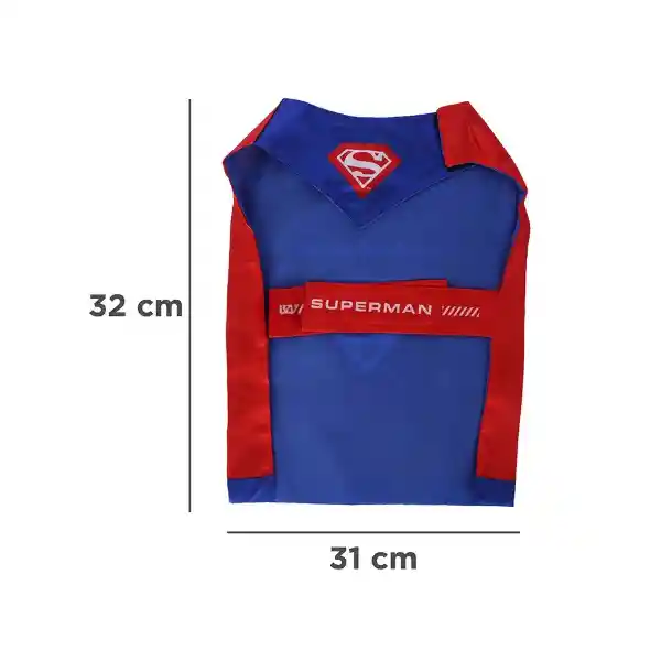 Accesorio Para Mascotas Capa Serie dc Superman Miniso