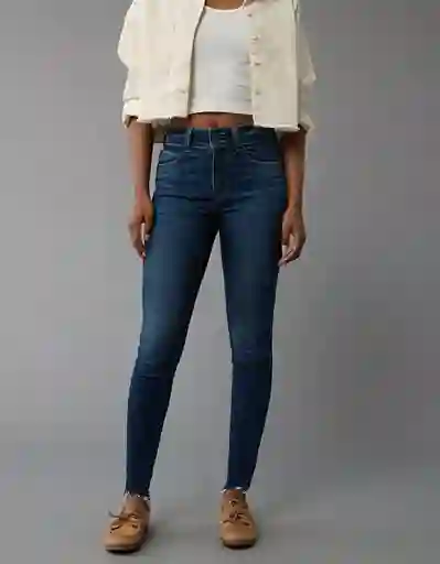 Jean Mujer Azul Talla 12 REGULAR 5000896 American Eagle