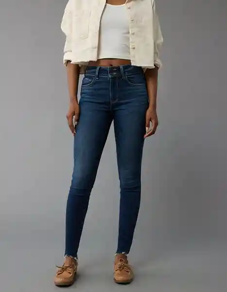 Jean Mujer Azul Talla 12 REGULAR 5000896 American Eagle