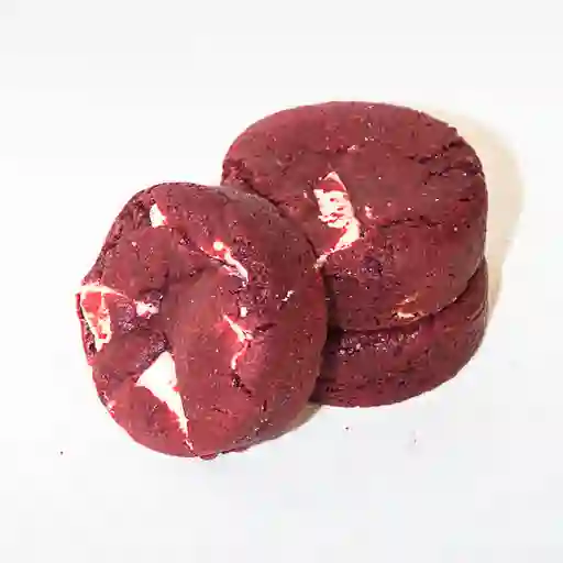 Galletas de red velvet y chocolate