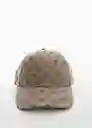 Gorra Jack Camel Talla 99 Mujer Mango