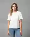 Camiseta Mujer Crudo Talla L 200G000 Rifle