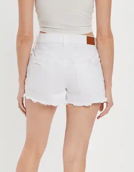 Short Mujer Blanco Talla 6 400381227841 American Eagle