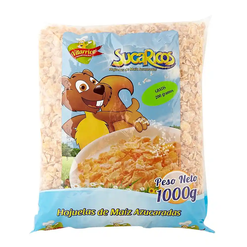 Vitarrico Cereal Hojuelas Azucaradas