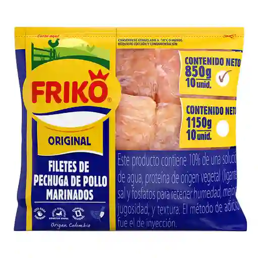 Friko Filetes de Pechuga de Pollo Marinados 