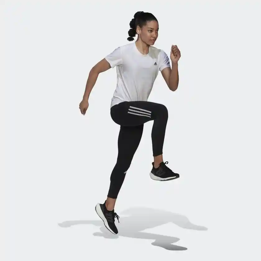Adi Runner Tee Talla S Camisetas Blanco Para Mujer Marca Adidas Ref: Hl1467