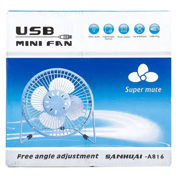 Simply Turn On Ventilador Hx-3 6 Pulgadas Negro Mesa