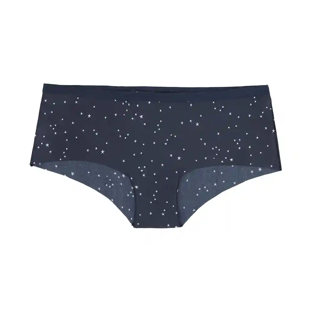 Panty Mujer Ref 42952 Estampado Estrellas Azul Oscuro Urb Talla Xl