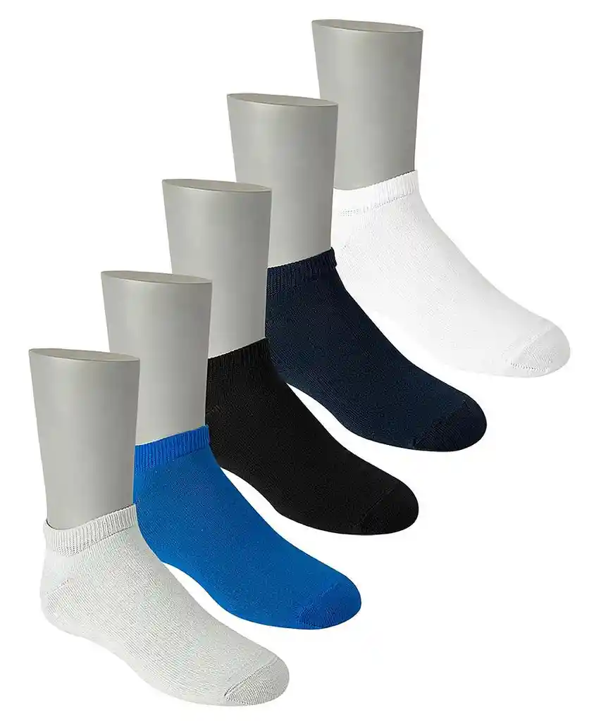 Medias Deportivas Tobilleras Junior Masculino Sabino Nylon X5 K Galax