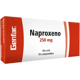 Genfar Naproxeno Cápsulas (250 mg)
