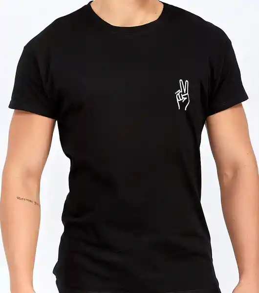 Typer Camiseta Negro Talla L 823935