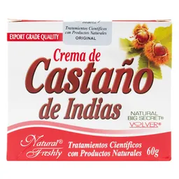 Natural Freshly Crema de Castaño de Indias