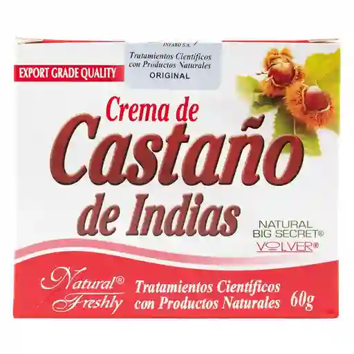 Natural Freshly Crema de Castaño de Indias
