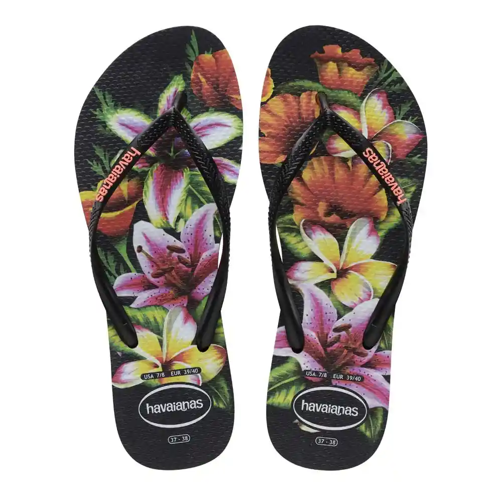 Sandalias Havaianas Sl Palette Glw Fc Pr Talla 39-40