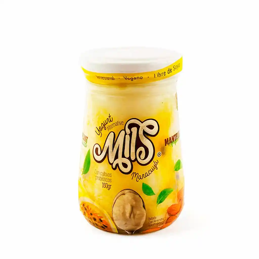 Mils Yogurt Con Almendra Sabor Maracuya