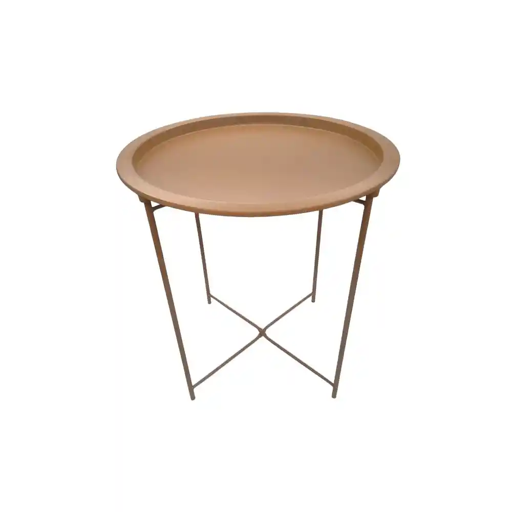 Mesa Auxiliar Metalica Canela Finlandek Xcy1045