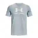 Under Armour Camiseta M Sportstyle Logo Gris T. MD 1329590-465