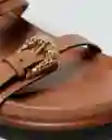 Sandalias Summer Café Ciervo Claro Talla 35 Chevignon