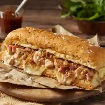 Sánduche Pollo BBQ