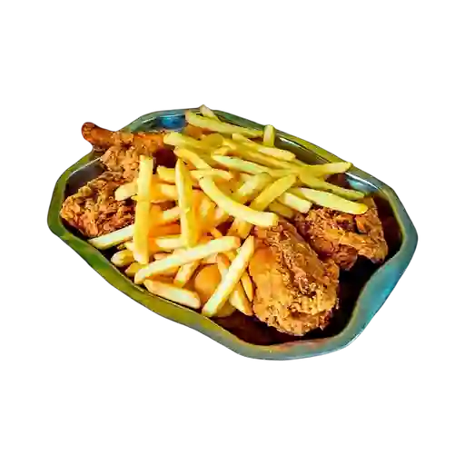 1/2 Pollo a la Broaster