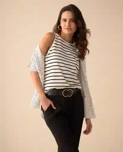 Camiseta Nevisca Crudo Claro Talla XL 601G000 Esprit
