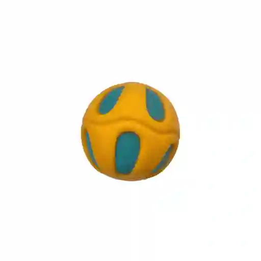 Kanu Pet Pelota Amarilla Maciza Con Aroma Para Perro