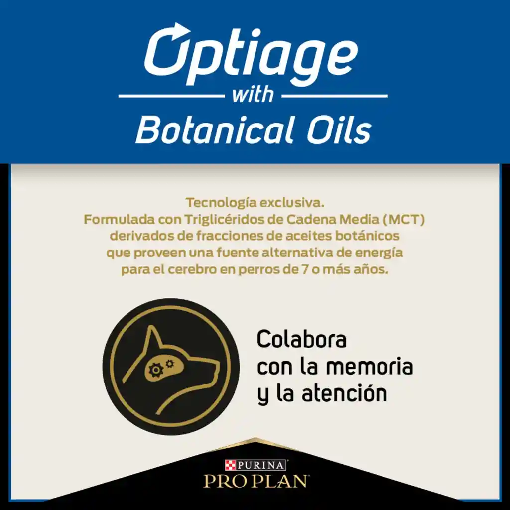 Comida para Perros adultos +7 años razas medianas Purina Pro Plan x 3 kg