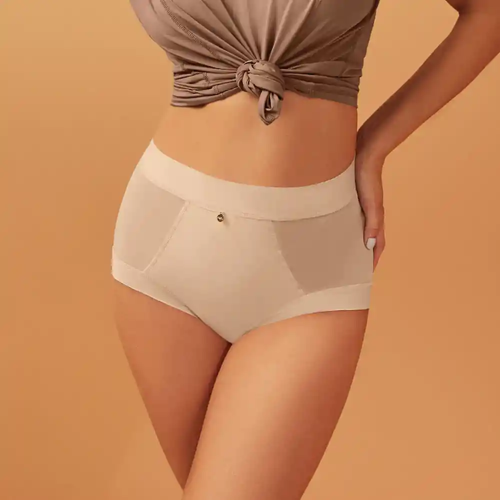 Panty Faja Control Lev/cola Mujer 22127 Haby Talla L