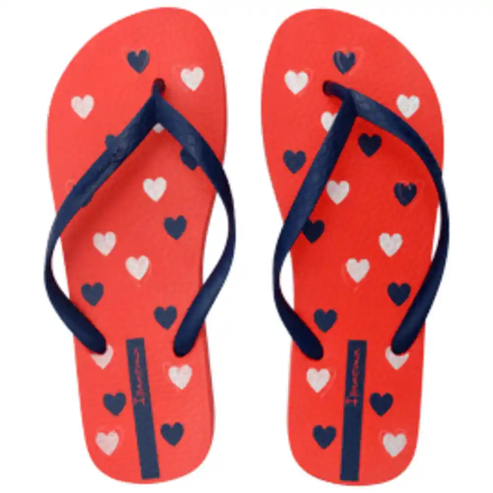 Sandalia Ipanema Happy Rojo Azul Oscuro 8