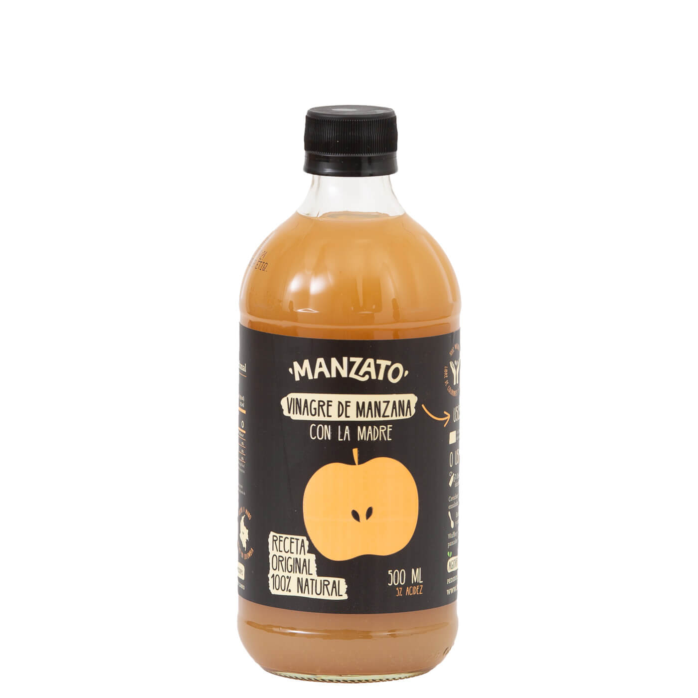Vinagre Manzato Sidra Manzana 500 ml