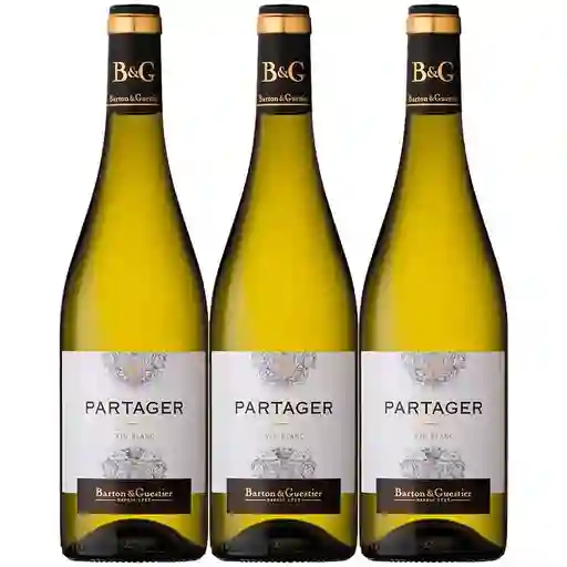 Vino Partager Blanco 2x3