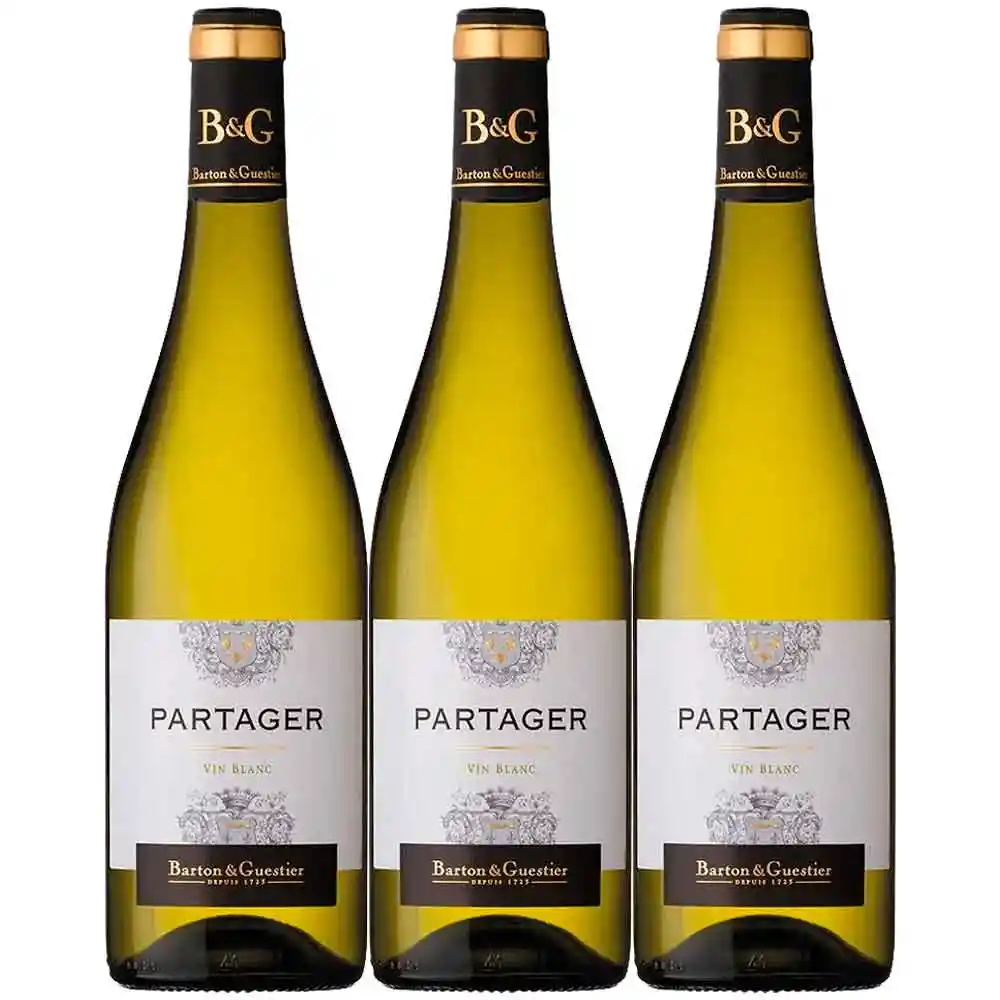 Vino Partager Blanco 2x3