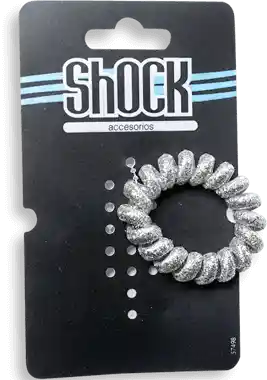 Shock Caucho Para El Cabello