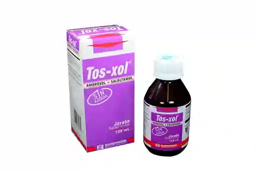 Tos-Xol Jarabe con Sabor a Uva sin Azúcar (0.3 g / 0.04 g)