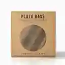 Ambiente Gourmet Plato Base Glam Plateado